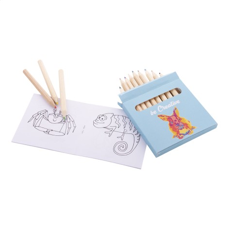 set per colorare personalizzabile a tema animali