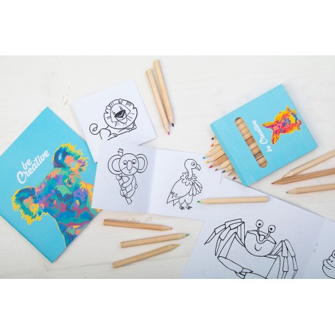 set per colorare personalizzabile a tema animali