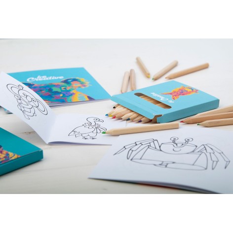 set per colorare personalizzabile a tema animali