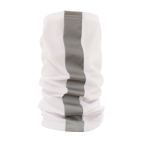 Scaldacollo multifunzione personalizzabile con banda riflettente