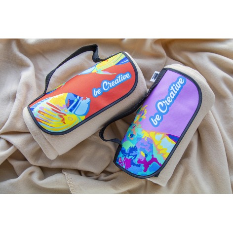 Coperta in pile RPET personalizzabile
