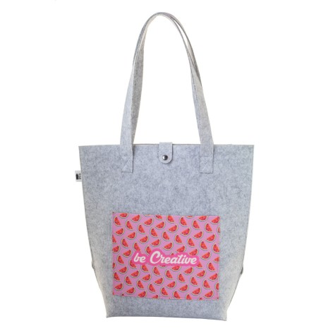 borsa a tracolla in RPET personalizzabile