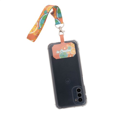 cinturino per cellulari in RPET personalizzabile