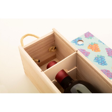 Scatola per bottiglia vino personalizzabile