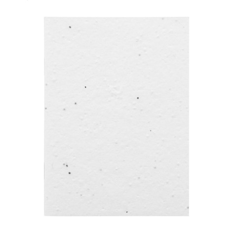quaderno di carta con semi personalizzato