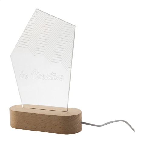 Trofeo con illuminazione a LED