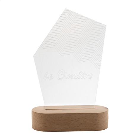 Trofeo con illuminazione a LED