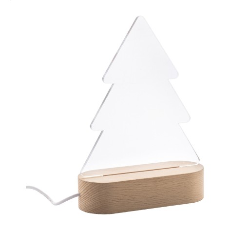 Trofeo albero natalizio con luce LED