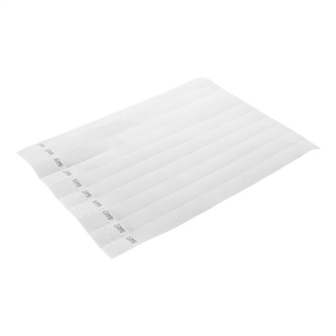 braccialetti in tyvek (10 pz)