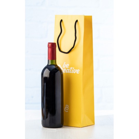 sacchetto carta personalizzabile - vino