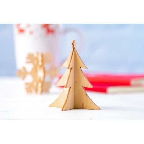 biglietto auguri Natalizio, albero