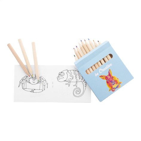 set per colorare personalizzabile a tema animali