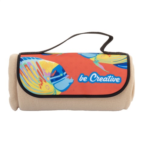 Coperta in pile RPET personalizzabile
