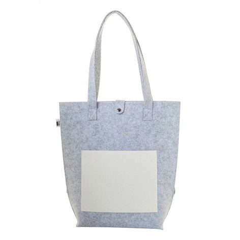 borsa a tracolla in RPET personalizzabile