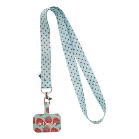 Lanyard in RPET personalizzabile