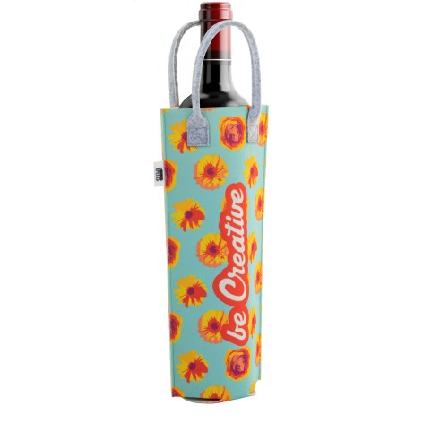 Borsa vino in RPET personalizzabile