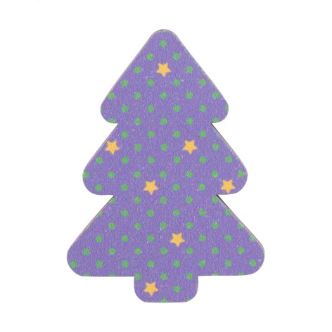 Magnete frigo personalizzabile natalizio, albero di Natale