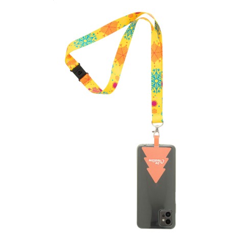 Lanyard portacellulare in RPET personalizzabile