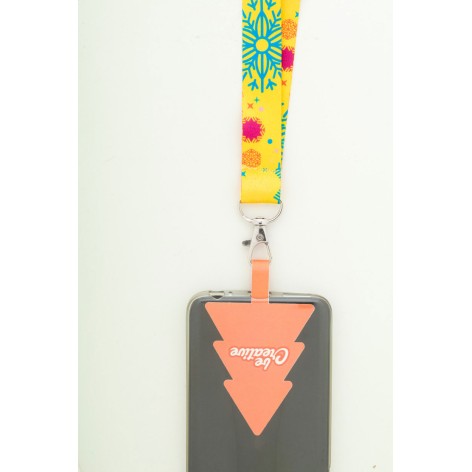Lanyard portacellulare in RPET personalizzabile