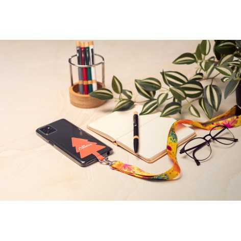 Lanyard portacellulare in RPET personalizzabile