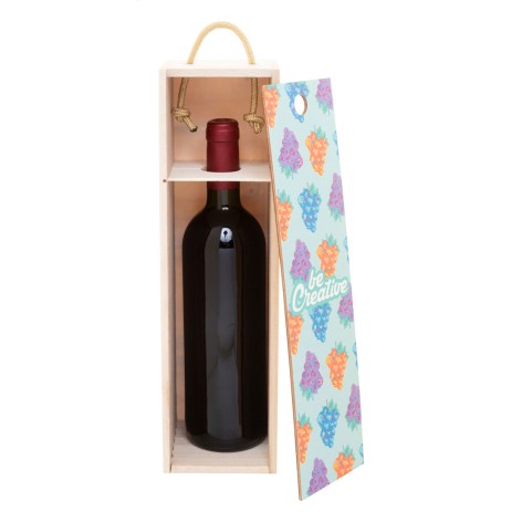 Scatola per bottiglia vino personalizzabile