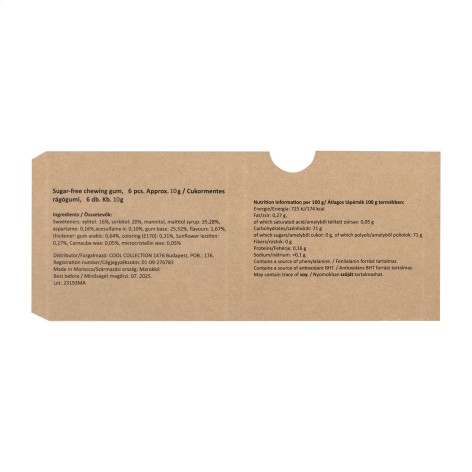Blister gomme da masticare