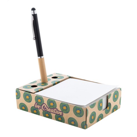 Dispenser foglietti con porta penna