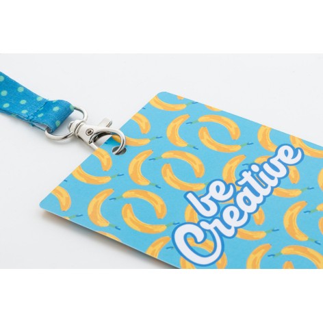 Badge in cartoncino personalizzabile