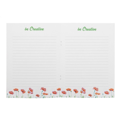 quaderno di carta con semi personalizzato