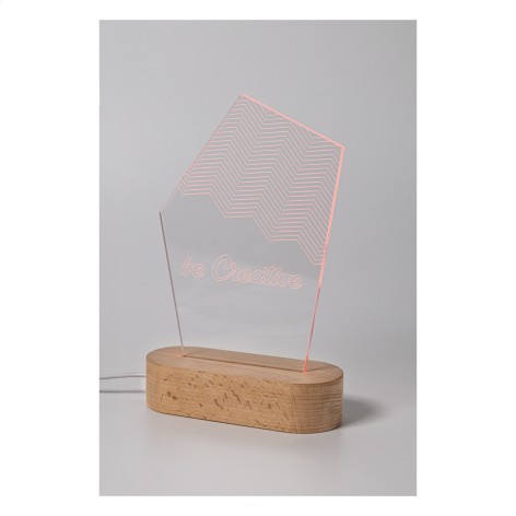 Trofeo con illuminazione a LED