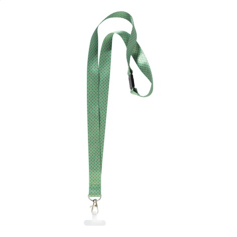 Lanyard in RPET personalizzabile con porta cellulare
