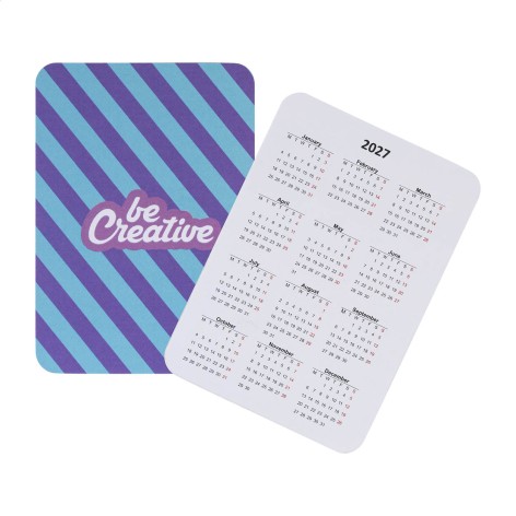 Calendario personalizzabile tascabile