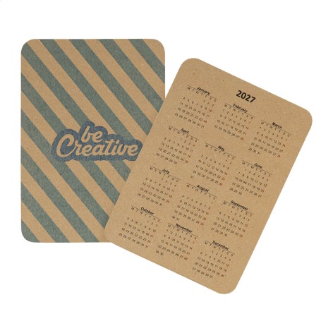 Calendario personalizzabile tascabile