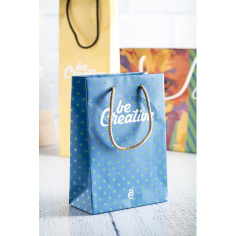 sacchetto carta personalizzabile - misura small