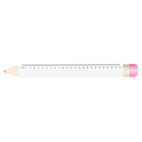 Righello 24cm, matita