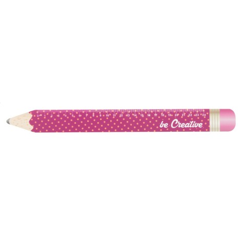 Righello 24cm, matita