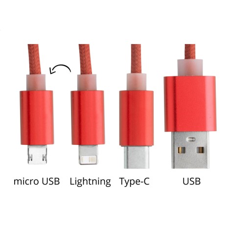 cavo di ricarica USB