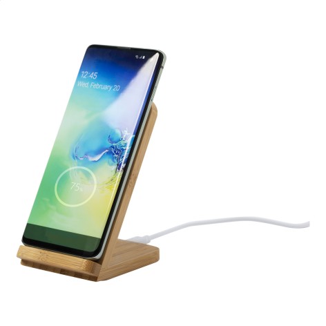 caricabatterie wireless con supporto per cellulare