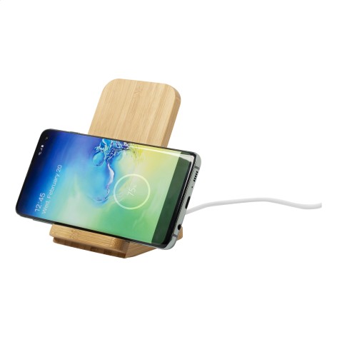 caricabatterie wireless con supporto per cellulare