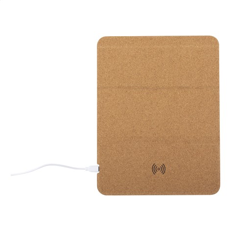 tappetino mouse con caricatore wireless