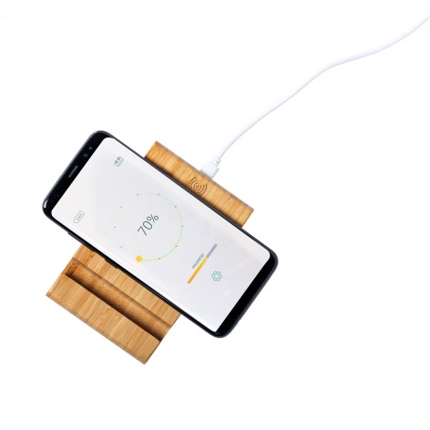 Caricabatteria wireless con supporto portacellulare