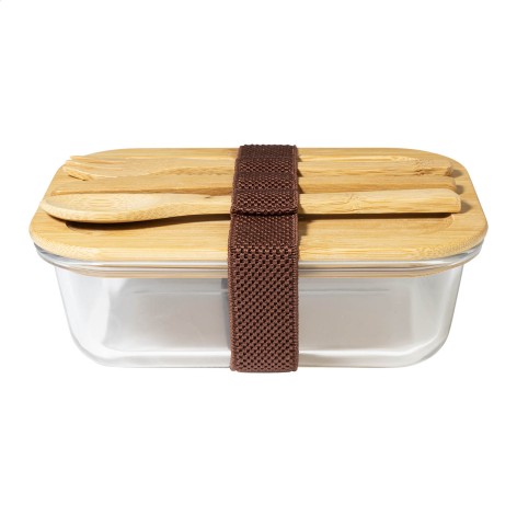contenitore per il pranzo in vetro