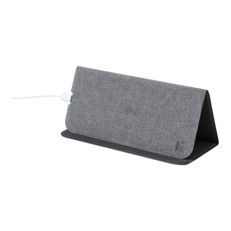 tappetino mouse con caricatore wireless