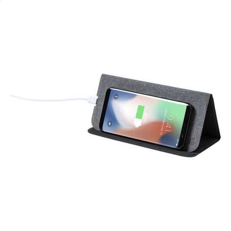tappetino mouse con caricatore wireless
