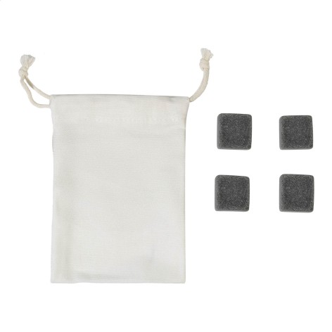 Set di cubetti ghiaccio in pietra
