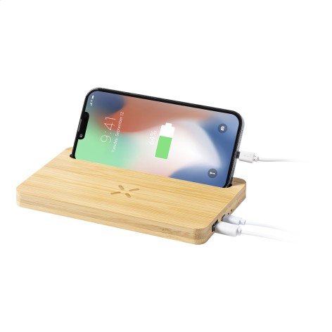 Organizer con ricarica wireless