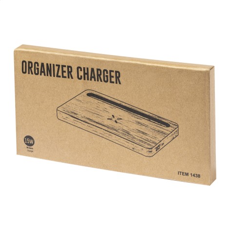 Organizer con ricarica wireless