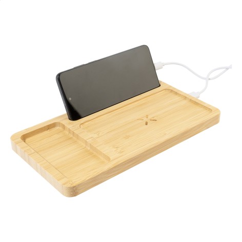Organizer con ricarica wireless