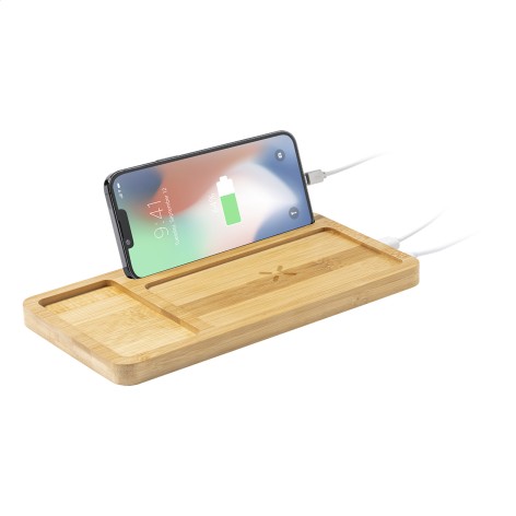 Organizer con ricarica wireless