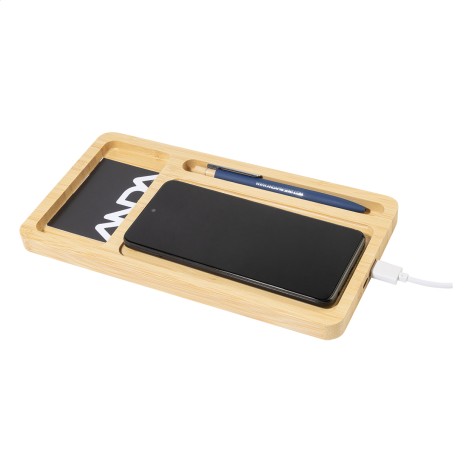 Organizer con ricarica wireless
